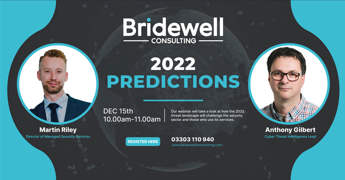Bridewell Predictions Webinar